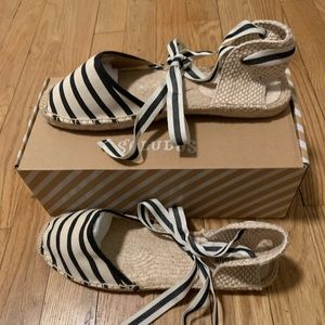 NIB Soludos Classic Sandal Espadrille